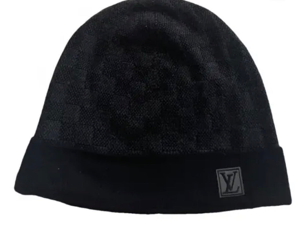 Louis Vuitton Black Beanie