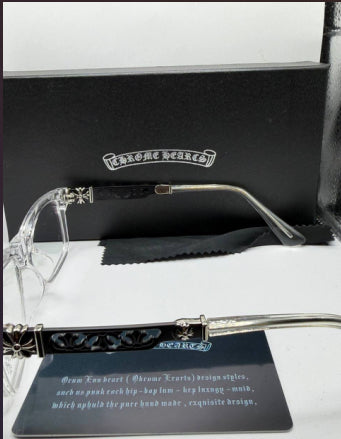 CHROME GLASSES (CLEAR)