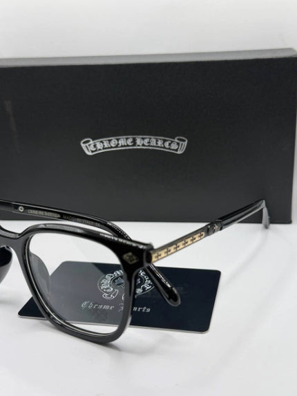 CHROME GLASSES (BLACK)