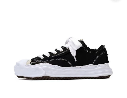 Maison MIHARA YASUHIRO Men's Hank Low Sneakers Black